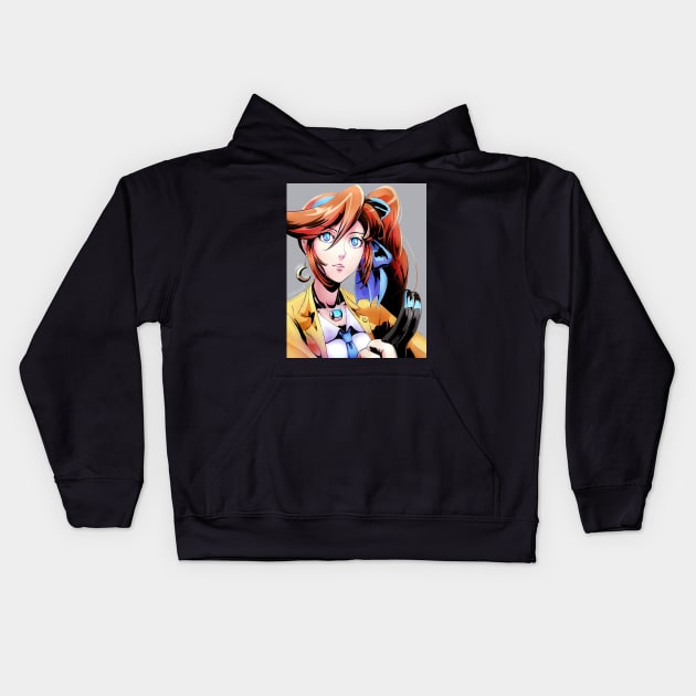 Athena Cykes Kids Hoodie by dat_cravat